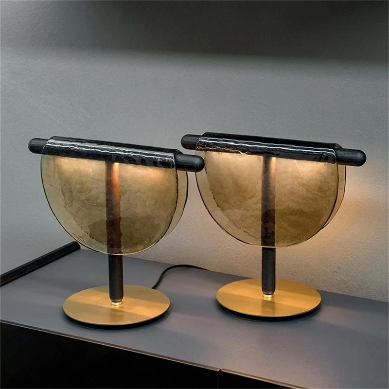 Modern Glass Table Lamp Designer Creative Design Decorative Table Lamp To Decorate The Living Room Dining Room Tabletop