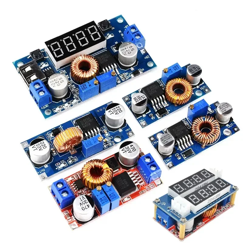 10pcs XL4015 5A DC to DC CC CV Lithium Battery Step down Charging Board Led Power Converter Lithium Charger Step Down Module