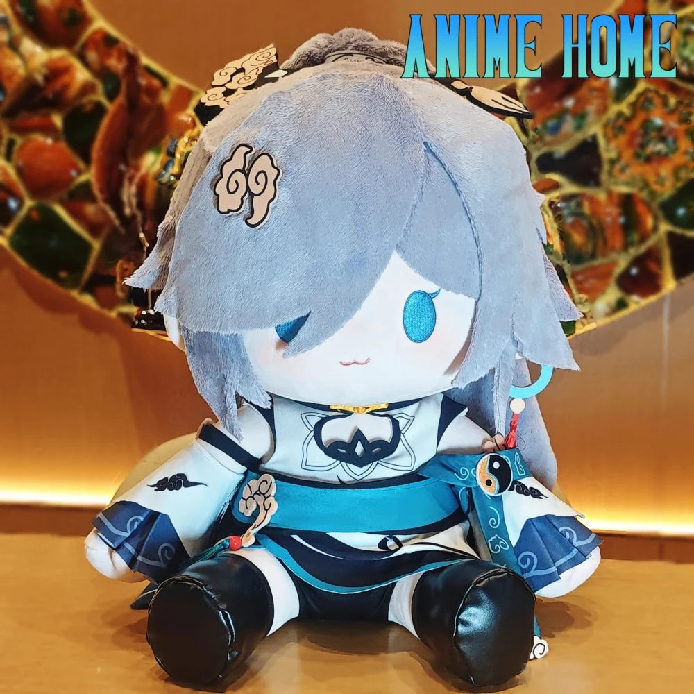 

Plushie Honkai Impact 3rd Fu Hua 40cm Doll Toy Sitting Body Clothes Costume Dress Up Game Cosplay
