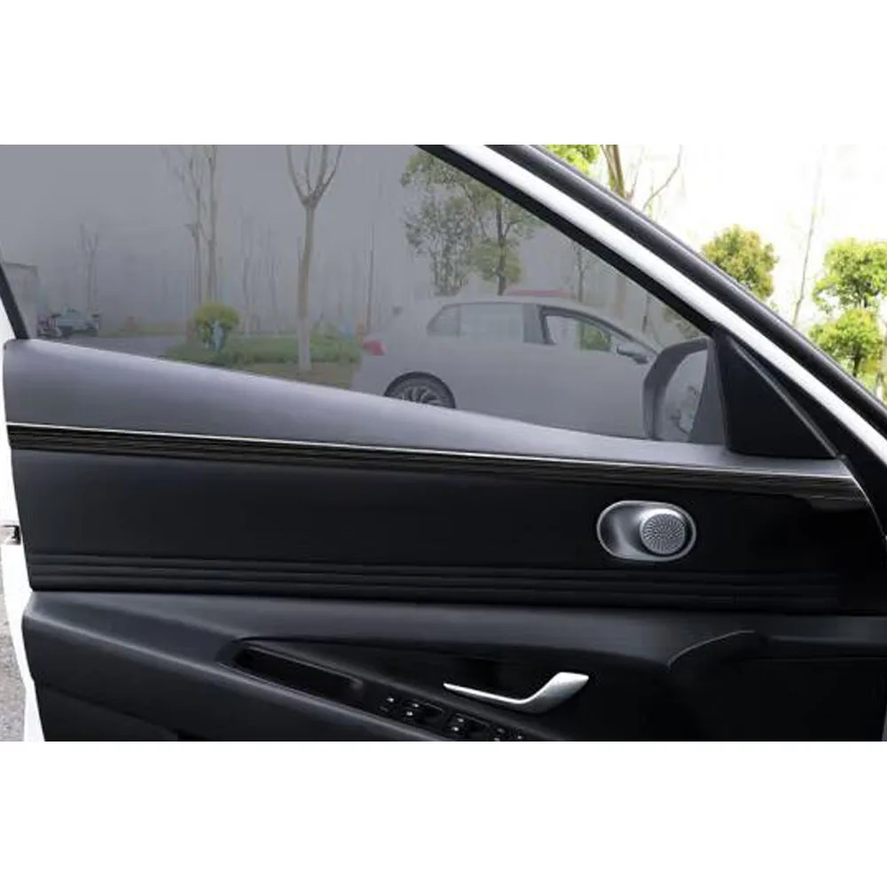 For Hyundai Elantra Avante 2020 2021 2022 2023 Inside Door Panel Strip Cover Inner Edge Sticker Trim Panel Frame Molding Armrest