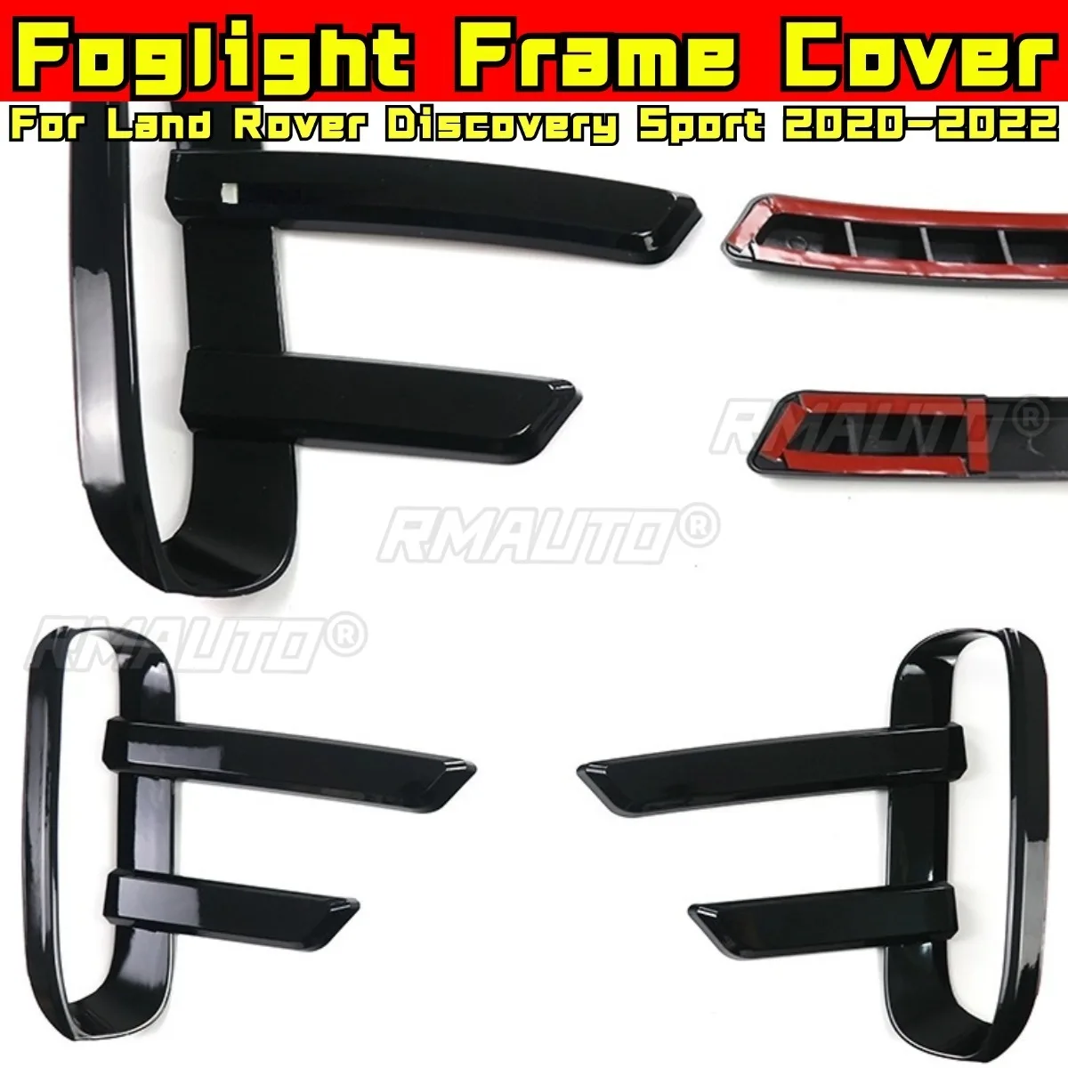 

Для Land Rover Discovery Sport 2020-2022 внешние аксессуары, крышка рамки противотуманных фар, чехол для противотуманной фары, рамка противотуманной фары, комплект кузова