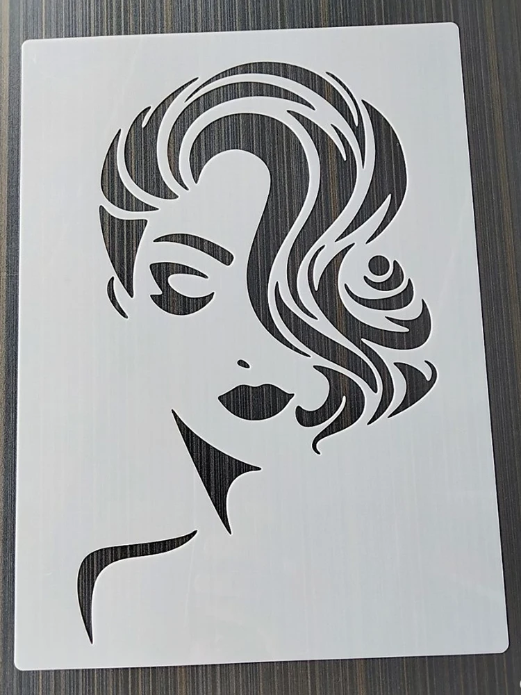 Skull Template DIY Layering Stencils