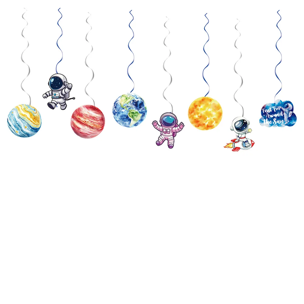 Universelles Banner mit Weltraum-Thema, Weltraum-Astronauten-Party-Banner, Girlande, Dekoration für Jungen, Weltraum-Astronauten-Geburtstagsdekoration – Detail 6