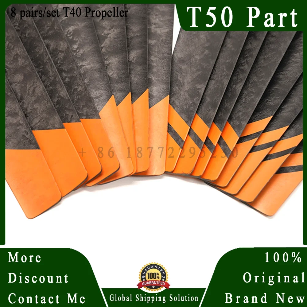 

8 пар/компл. Agras T50 пропеллер L-CW L-CCW U-CW U-CCW комплекты новый оригинальный для ремонта дрона Dji, замена