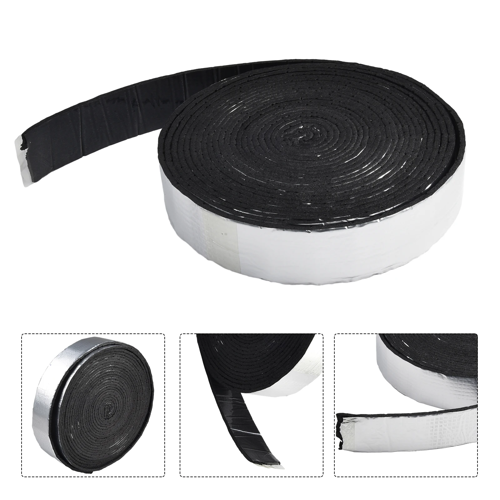 Fiberglass Outdoor Pipe Foam Insulation Tape Waterproof Weather Resistance Foam Insulation Tape Ft Heat Preservation Excellent