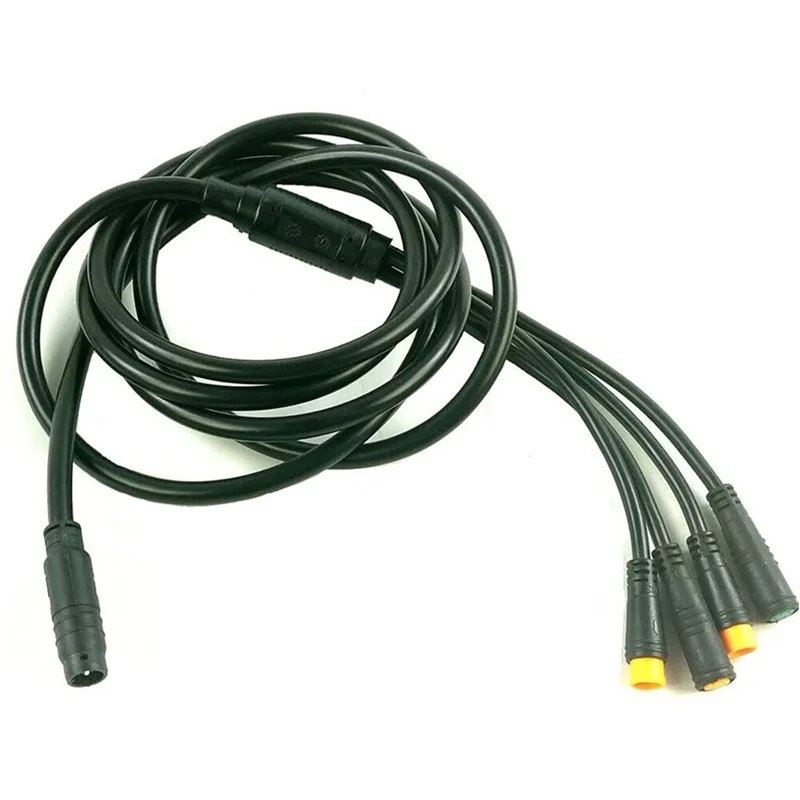 

1T4 Cable Leads 1 To 4 Wires Controller Throttle Brake Display E-Bike Accessions for Electric Bicycle