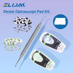 ELIJAH Dental Composite Kit Foam Pad Molding Tools Handle Spatula Light Cure Resin Filling Materials Teeth Whitening Tools