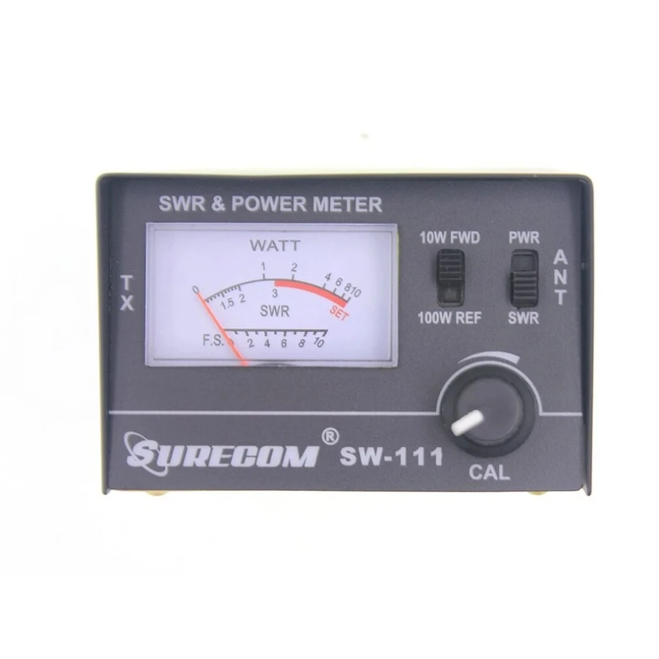 SURECOM SW-111 100 Watt SWR Power Meter for CB Radio Antenna