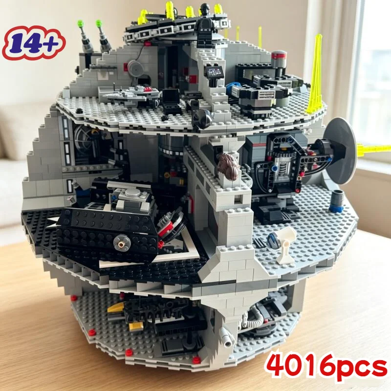 2026 4016pcs Platform Ultimate Weapon Death Star3 Building Blocks Bricks Battle Station Toys For Adult Birthday Christmas Gifts