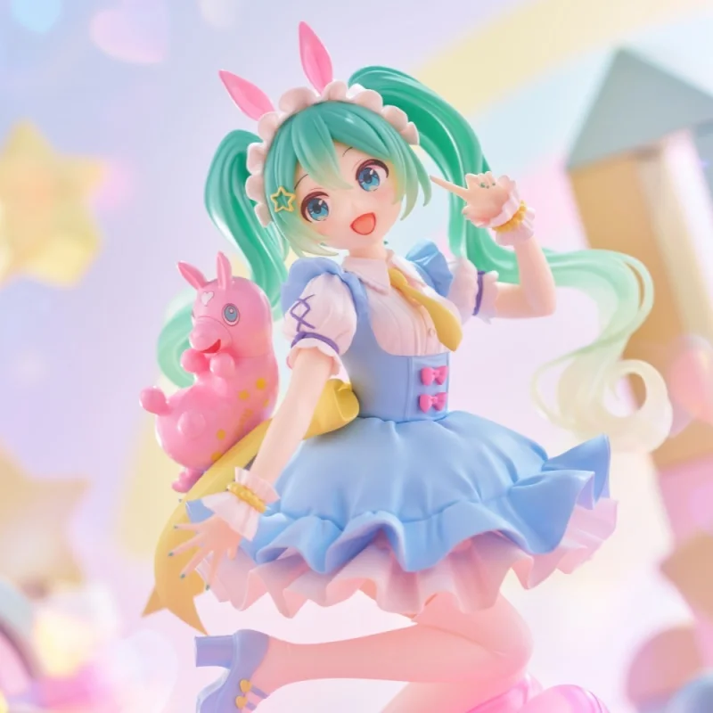 タイトー-オリジナル-初音ミク-×ロディ-amp＋-フィギュア～メルヘンverアクションフィギュアおもちゃ子供用ギフトグッズモデル装飾品