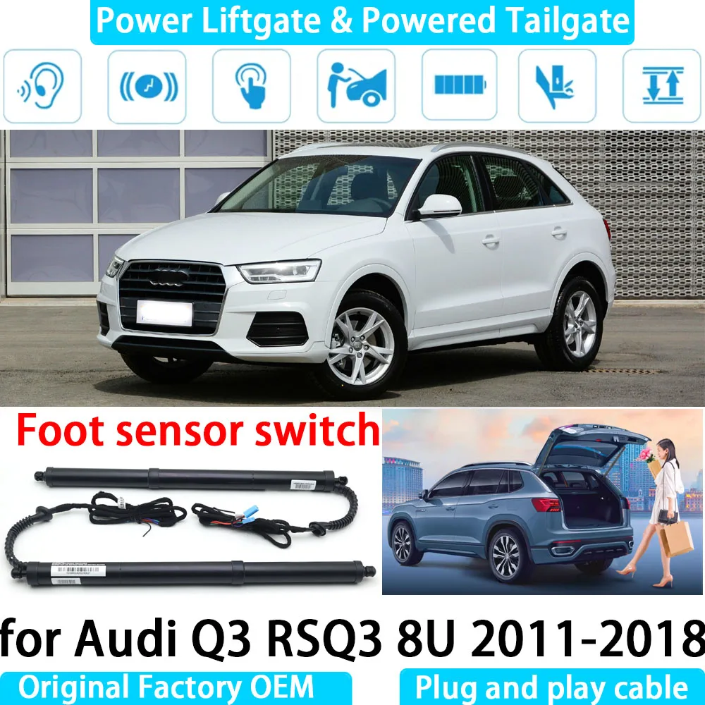 for Audi Q3 RSQ3 8U 2011-2018 Automatic Electric Power Liftgate Powered Tailgate Strut Tail Gate Lift System