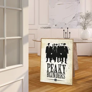 1PC Peaky Penutup Mata Poster Film Lengket Poster Retro Kraft Kertas Stiker DIY Kamar Bar Cafe Estetika Seni Lukisan Dinding 12 penutup mata kelingking penjualan terbaik - №