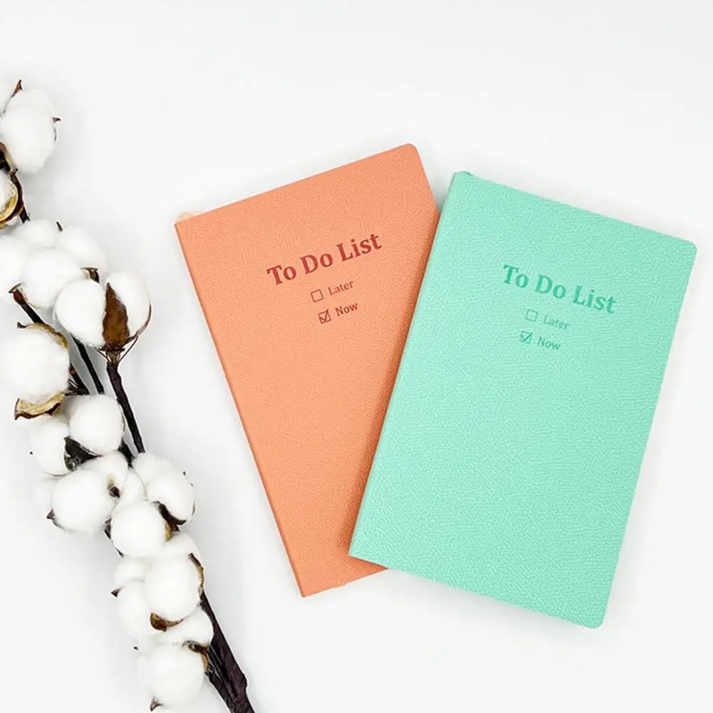 Блокнот управления, управление временем, планировщик A5 с жесткой обложкой, эластичная лента, тонкий бумажный журнал для студентов