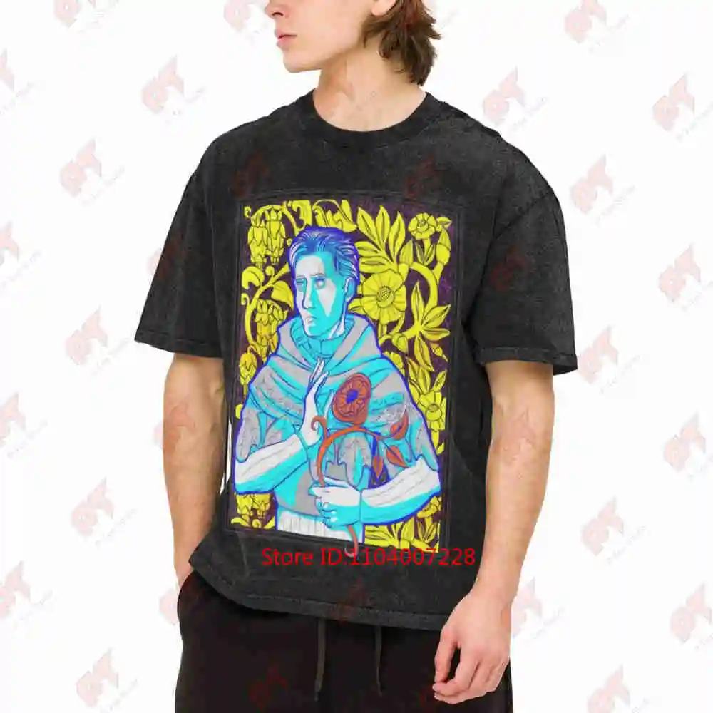 KCD2 Intaglio Hans Capon Vintage Washed Tee Pure Cotton T-Shirt