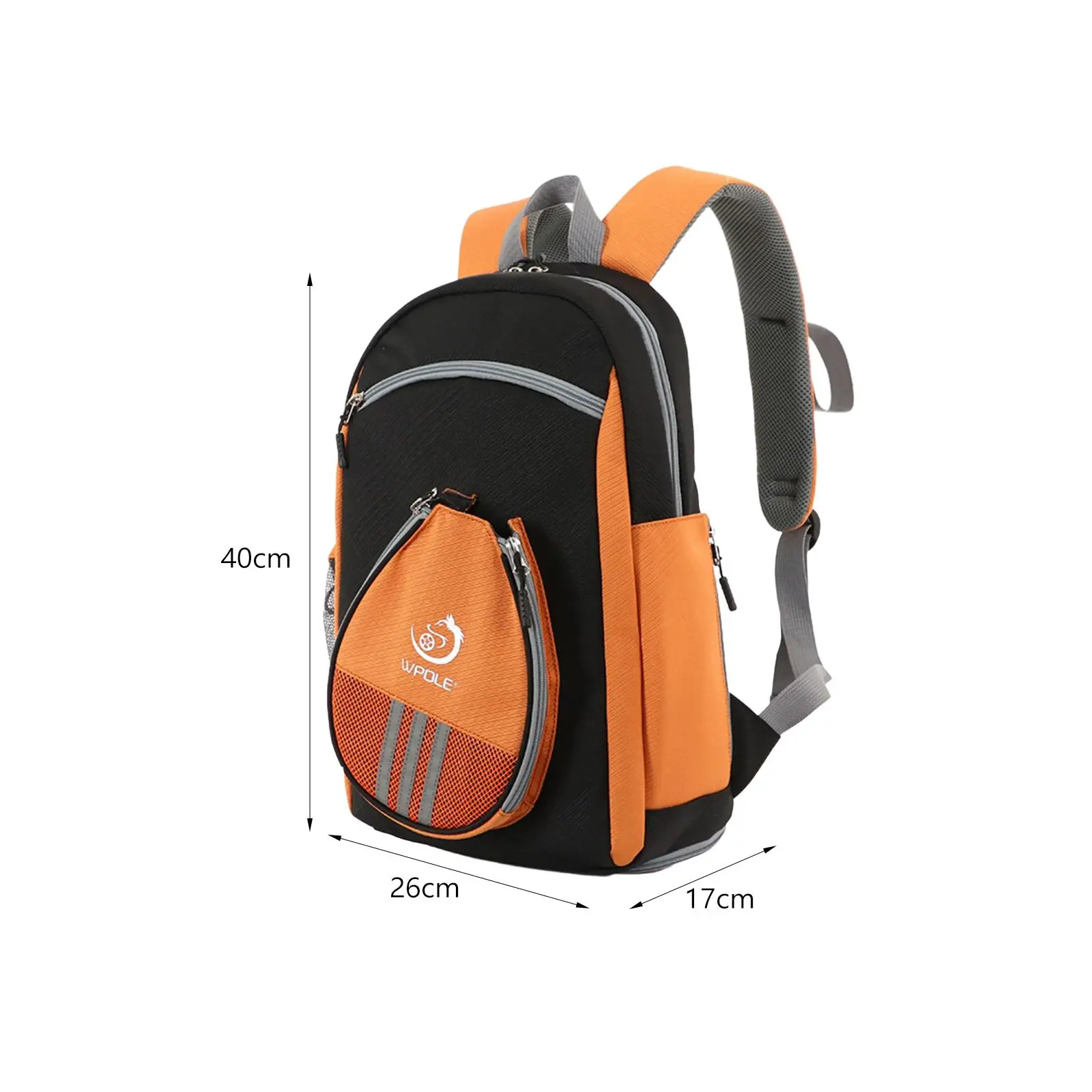 

Sports Backpack Rucksack Adjustable Shoulder Strap Table Tennis Racket Bag