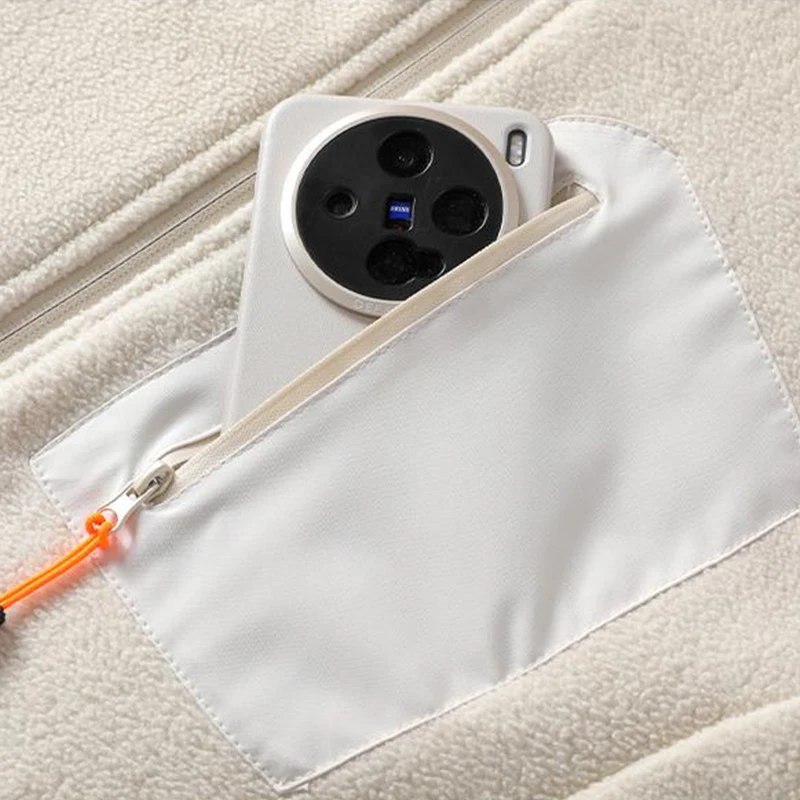 2025 Sport invernali Outdoor Giubbotti Uomo Autunno Casual Allentato Coppia Cappotto da uomo Spessore Versatile Caldo Traspirante Giacca in pile polare