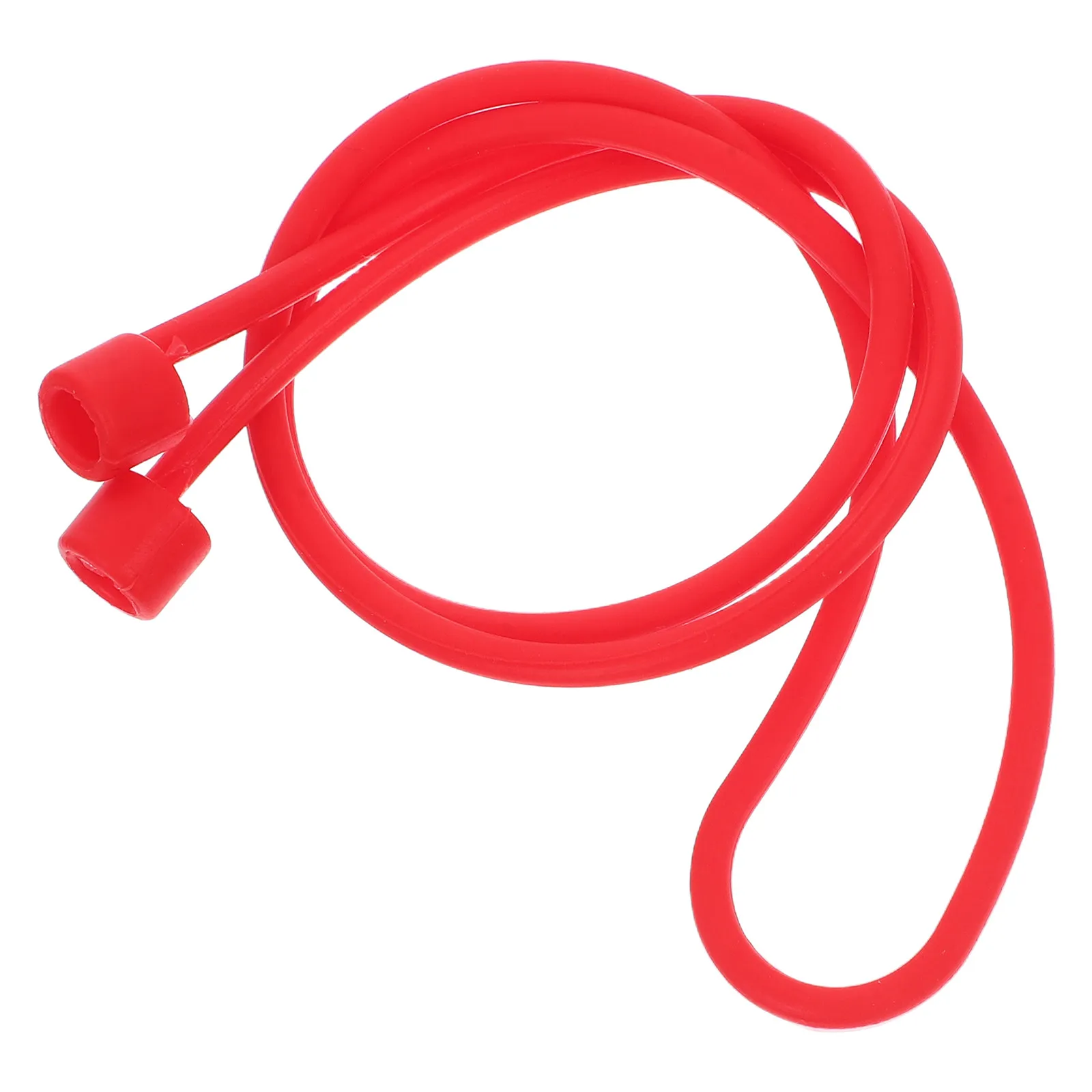 Silicone Earphone Anti-Loss Lanyard Detachable Soft Earbud Strap Sport Travel Use Portable Earphone Rope Accessory
