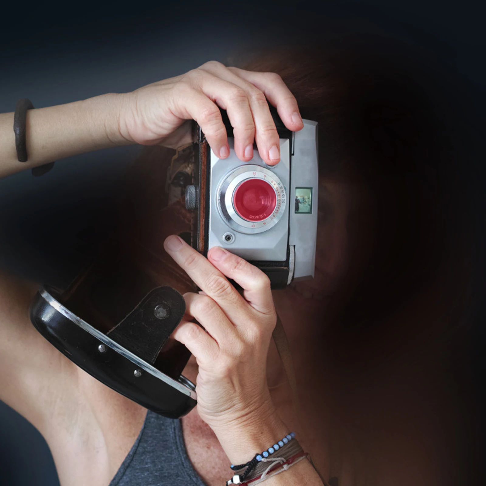 

10pcs Sunset Ambient Light Film 66mm Color for Camera Transparent Studio Colour Sheet Lightweight Portable Round Mood