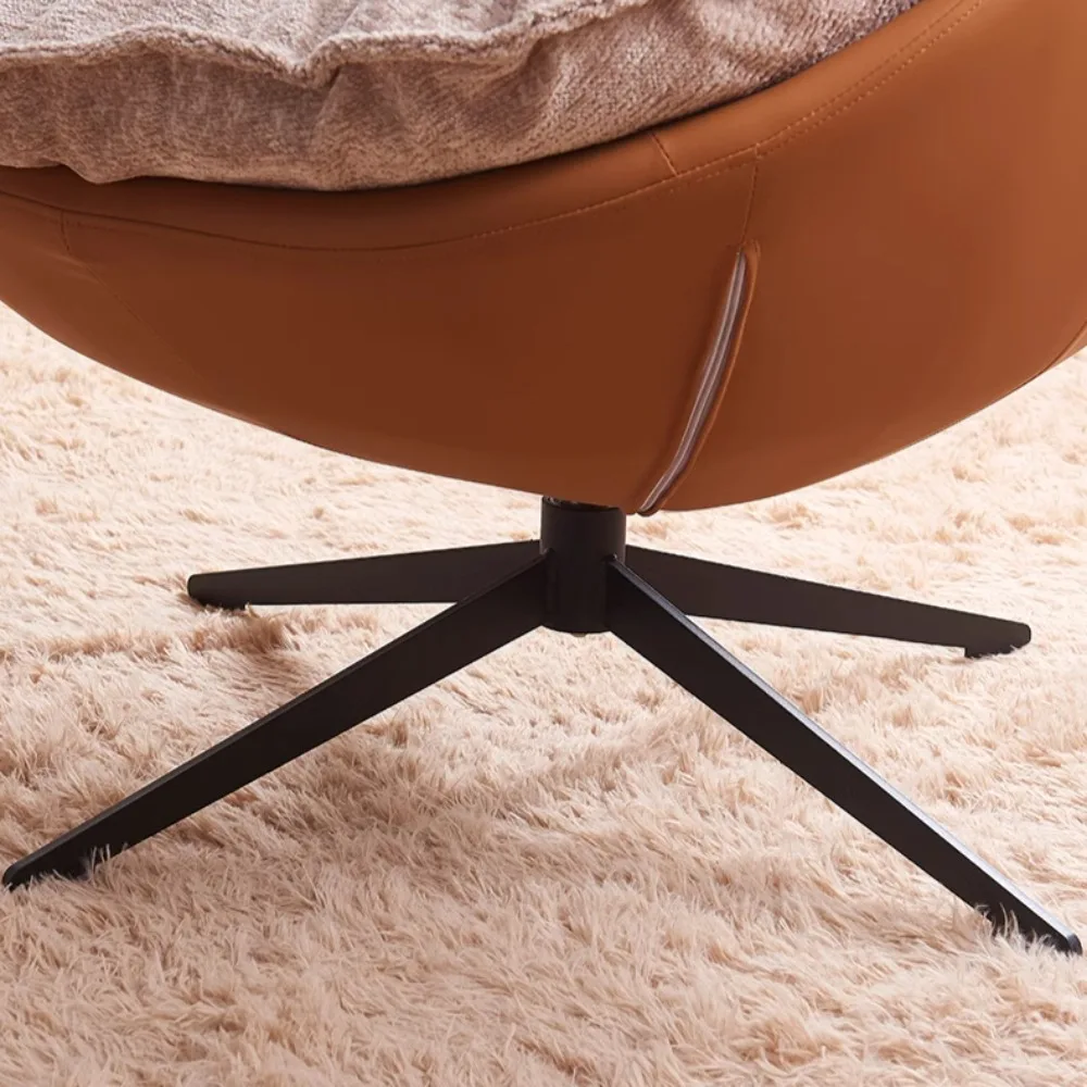 كراسي دوارة حديثة مريحة للألعاب مع وسائد مثالية لغرفة المعيشة والشرفة وغرفة النوم وقراءة الأثاث التلفزيوني #4