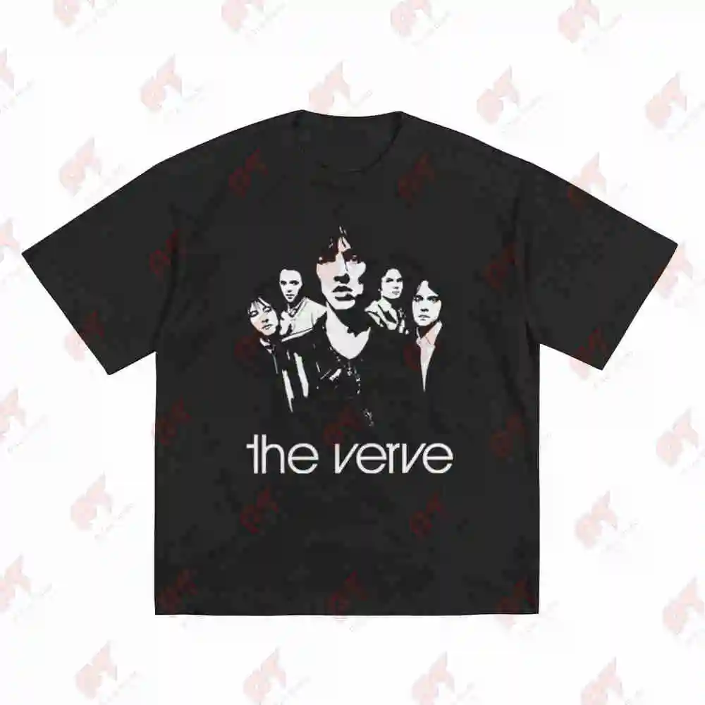 The Verve Vintage Short Sleeve Tee 100% Cotton T-Shirt