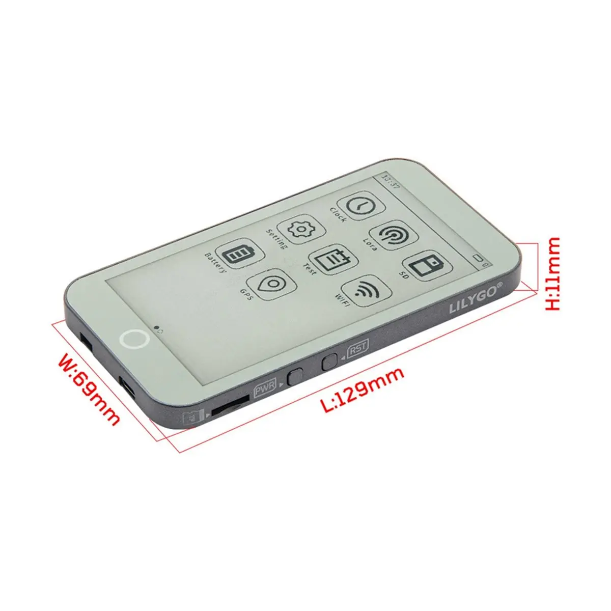 ★♠♥Y1407A Hot Sale- T5S3 Pro Lite 4.7-Inch Development Board Warm Backlight Supports Magnetic Wireless Charging