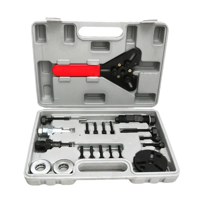 Auto AC Compressor Clutch Disassembly Tool,Fixed Suction Cup Pump Head Remover for Car Air Conditioner Repair Maintenance
