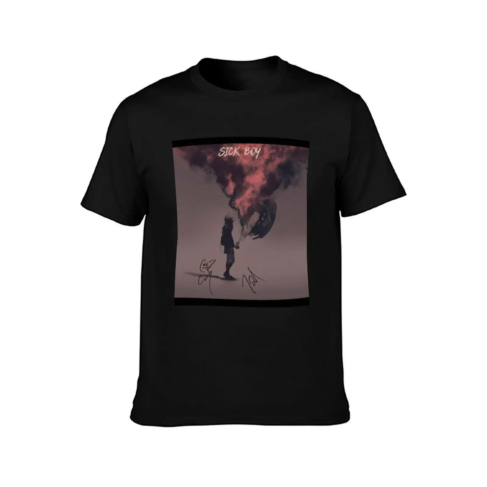 Sick Boy album fire art T-Shirt Casual Breathable Short Sleeve Top T-Shirt