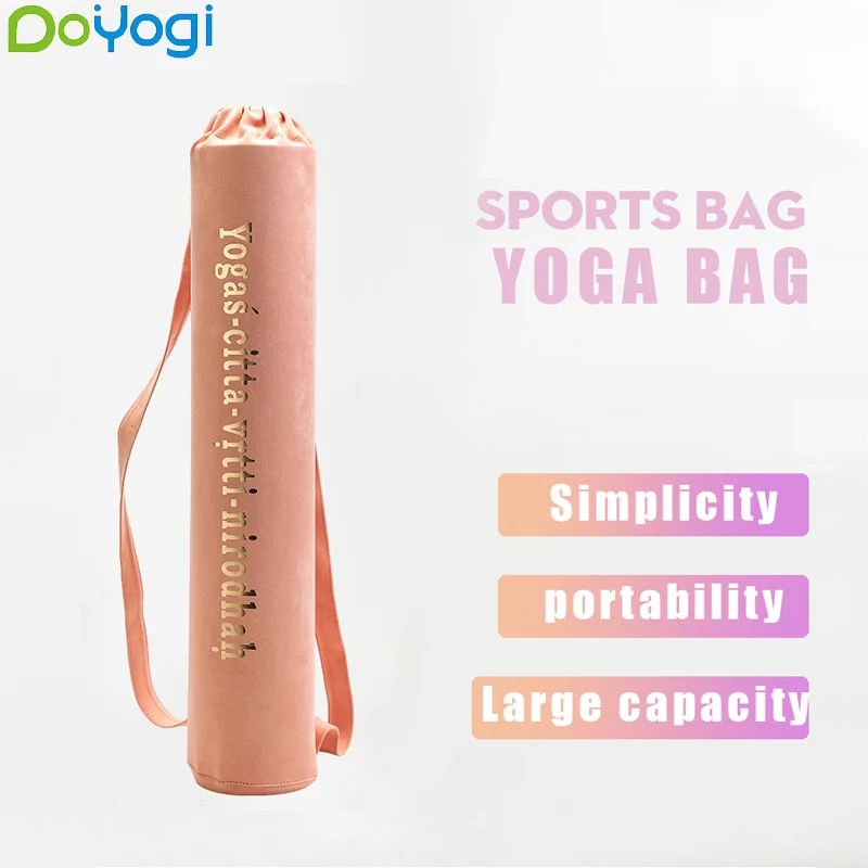 Yoga Mat Bag Chamois Women's Yoga Backpack Sports Bag Yoga Mat Carrier Bag Gym Mat Storage Bag Pilates Yoga Mats Yoga Accessorie