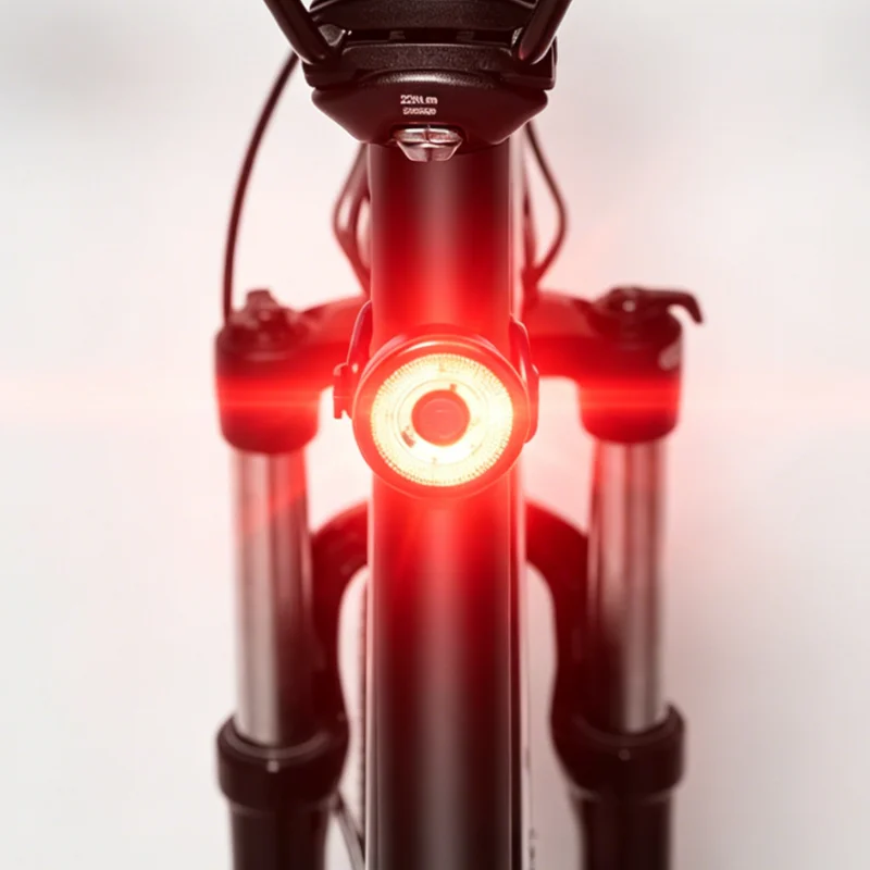 Bike Light Set USB Rechargeable LED Bike Headlight Taillights Night Riding Safety Warning Tail Light