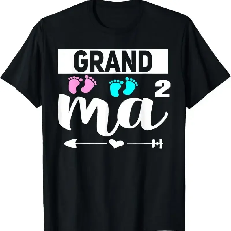 Grand Mother Promoted Grandmother Again Baby Shower S T Shirt