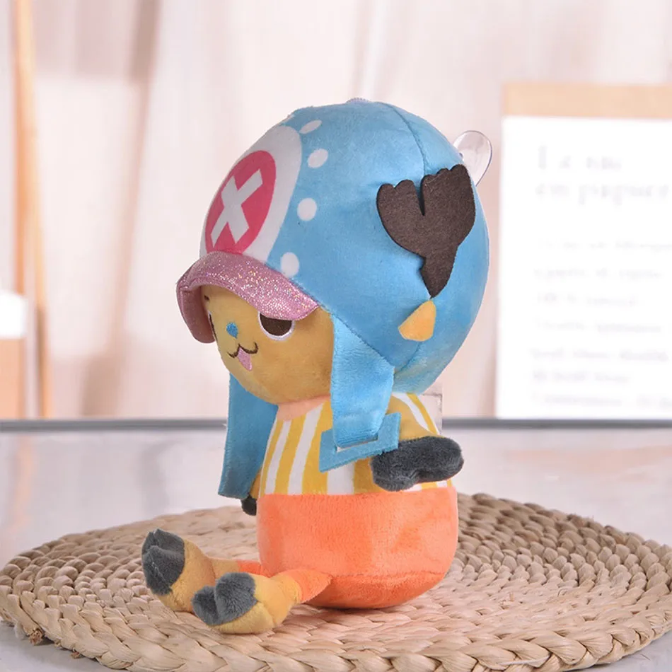 HoT 25cm One Piece Anime-Figur Zoro Luffy Chopper Plüschtiere Niedliche Cartoon-Plüschpuppen Anhänger Kinder Weihnachtsgeschenke – Detail 16
