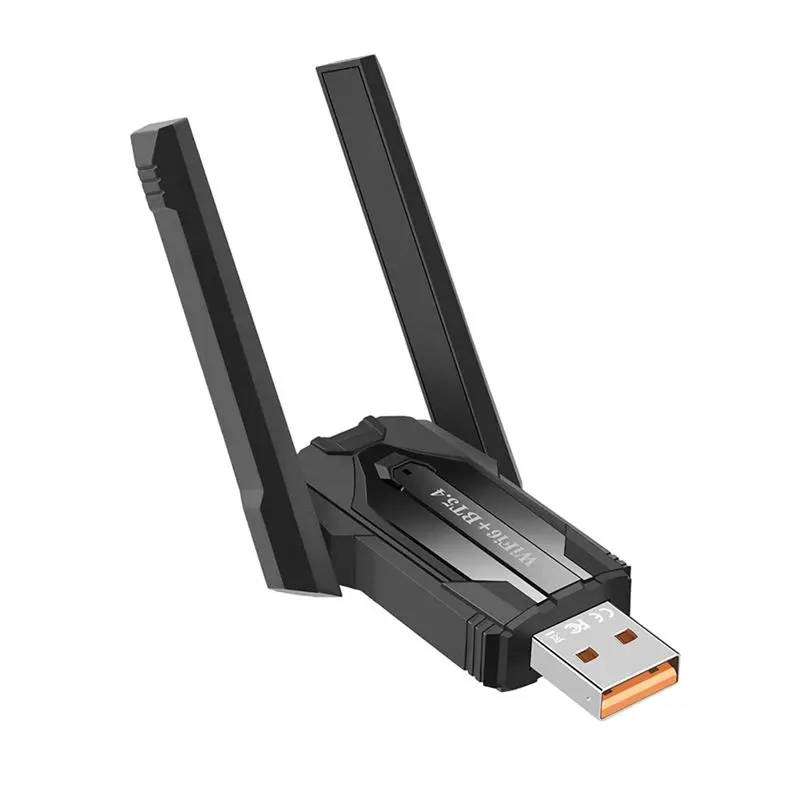 

AX900 USB Wifi6 Adapter 2.4G/5Ghz Bluetooth5.4 900Mbps USB Dongle Wireless WLAN Receiver For Win7/10/11(32/64 Bit)