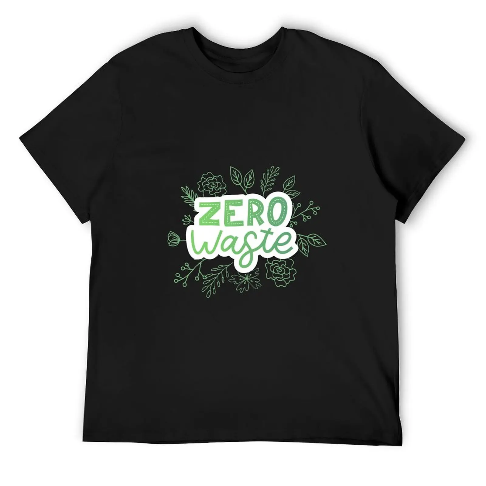 

ZERO WASTE T-Shirt sublime tops vintage t shirts mens graphic t-shirts funny