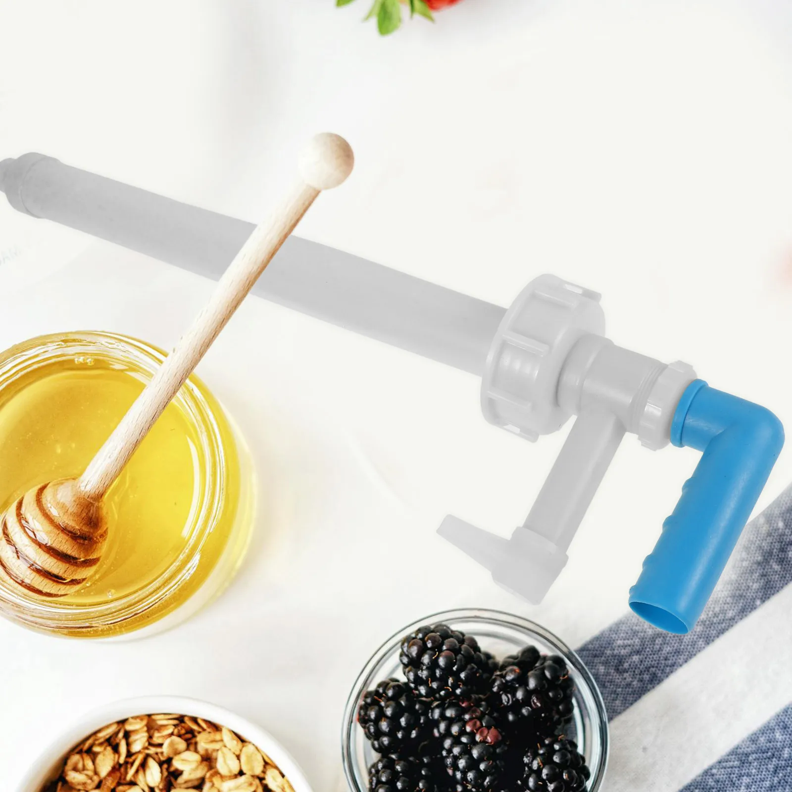 

Manual Honey Dispenser Durable Plastic Kitchen Tool Syrup Filling Pump Beekeeping Equipment Packaging Pump For Home Use