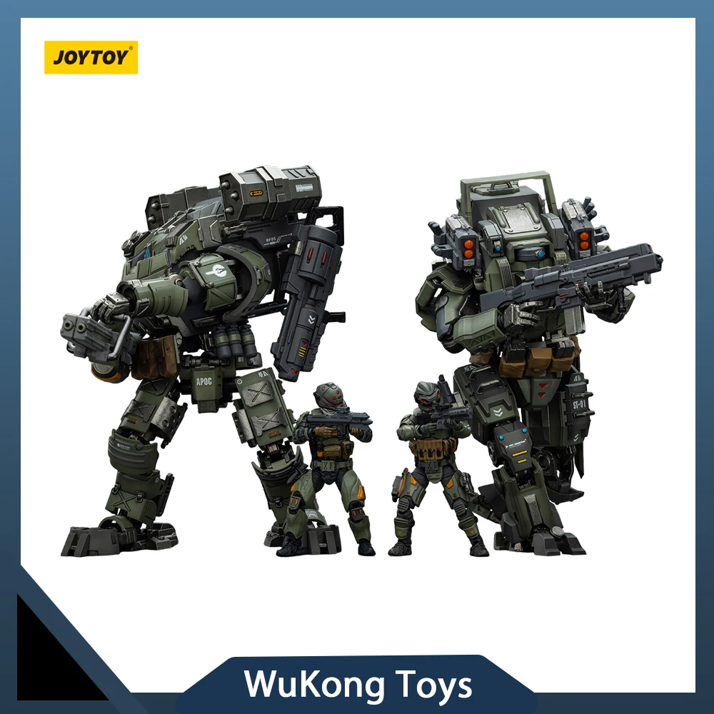 

JOYTOY Dark Source 1/25 APOC Series Storm Tempestus Fire Support Type Mecha Pilot Фигурка Аниме Военная Коллекционная Модель