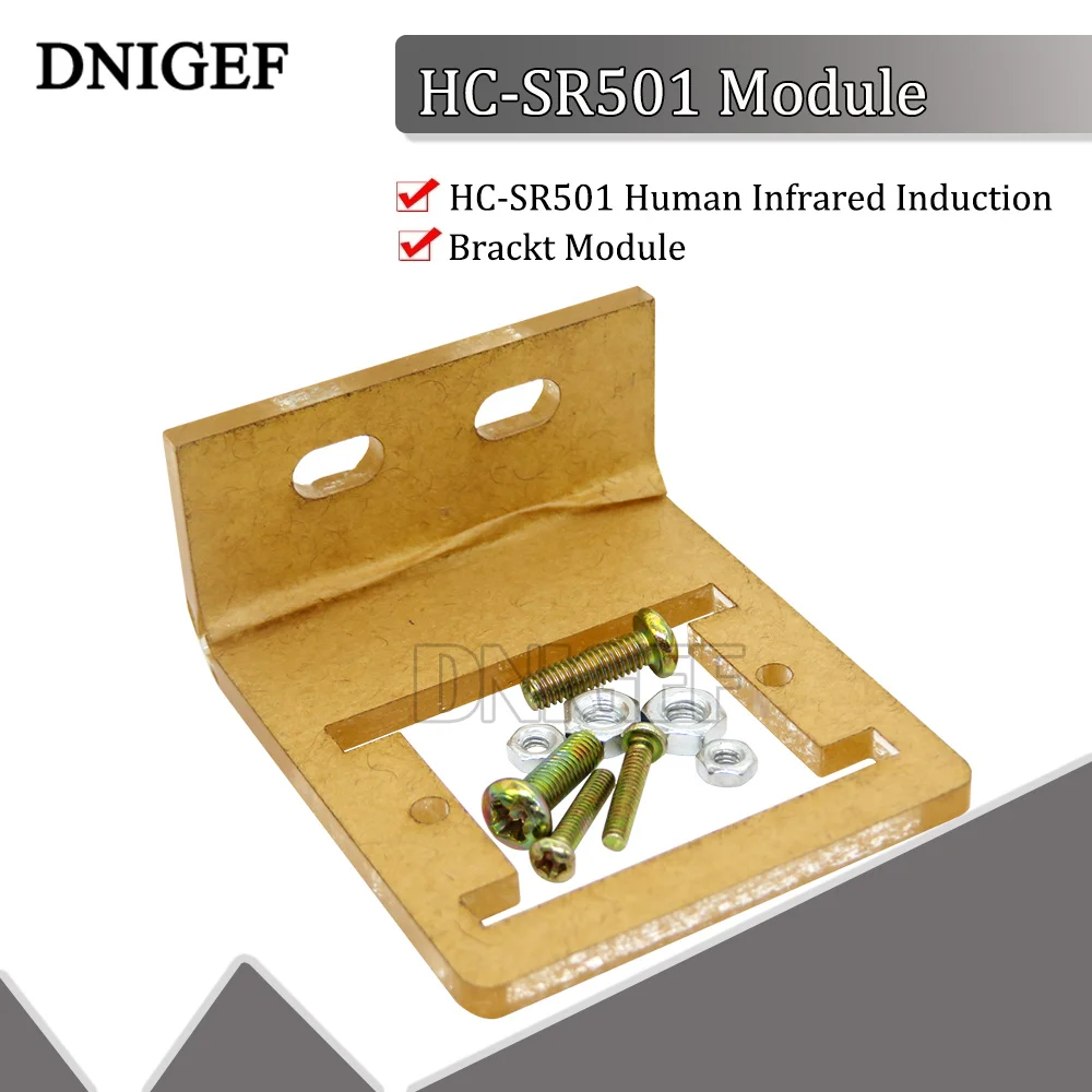 HC-SR501 Human Infrared Induction Brackt Module Probe Scaffold For Thermoluminescence Sensor Support For Arduino