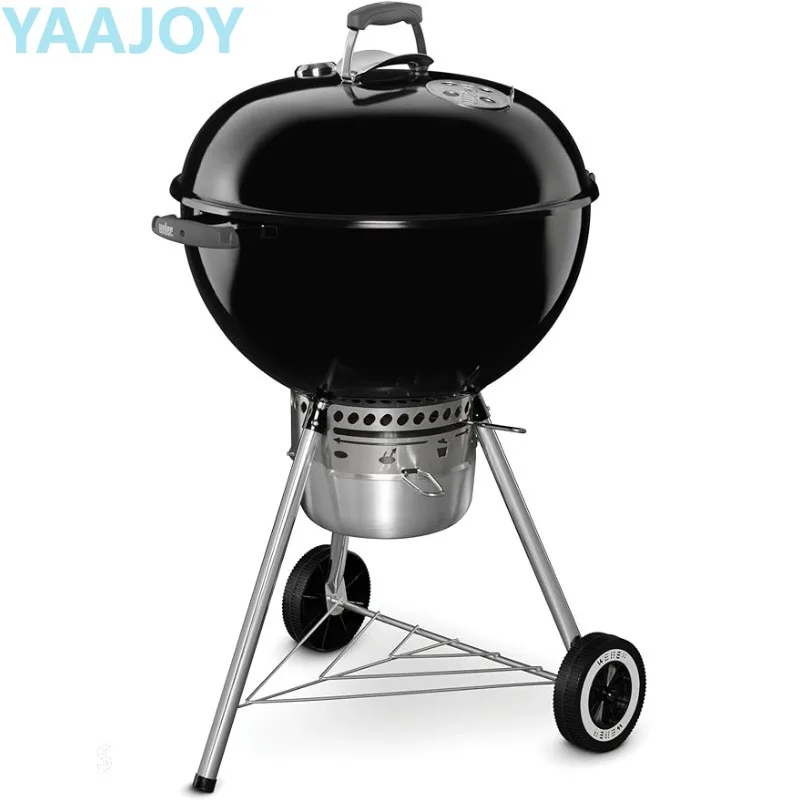 

Weber Original Kettle Premium Charcoal Grill, 22-Inch, Black Grills & Smokers›Charcoal Grills