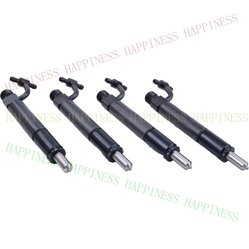 RM+   4X Fuel Injectors 1806407C91 780332 735350C91 For Navistar DTA466 DT466 Engines