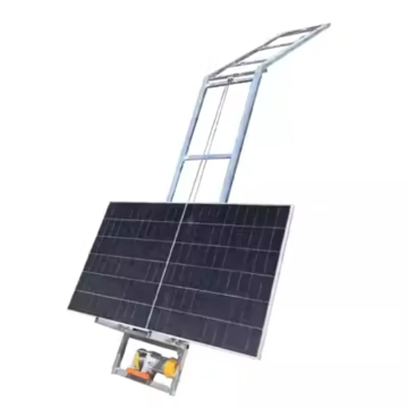 Photovoltaic Panel Lift To The Top Automatic Turning Sun Room Glass Door and Window Lift Solar Panel Lift