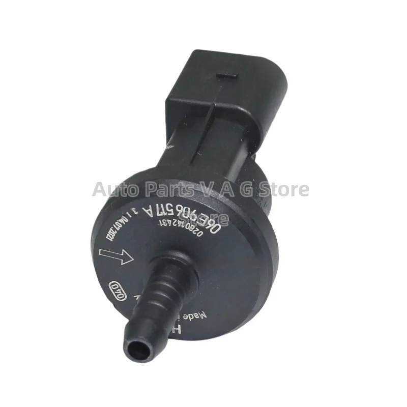 صمام لولبي 06E 906 517 06E906517A 0280142431 Solenoid Valve Fuel For Vapor Canister Purge For A3 A4 A6 Q7 A8 For Jetta Golf Passat الغاز والوقود — تفصيل 2