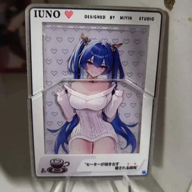 

Blue Archive Anime KeyChain Pull Out Wuthering Waves Pendant for Bag Creative Exquisite Gifts Collection Toys For Fans In Stock