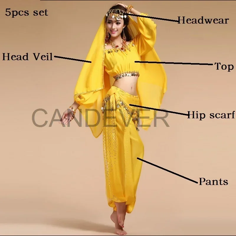 ชุดเต้นระบำหน้าท้องสีชมพูสำหรับผู้หญิงชุดเต้นระบำหน้าท้องชุดเต้นระบำหน้าท้องชุดเต้นระบำหน้าท้องสำหรับเด็กผู้หญิงชุดเต้นระบำหน้าท้องแบบอินเดียสำหรับผู้ใหญ่