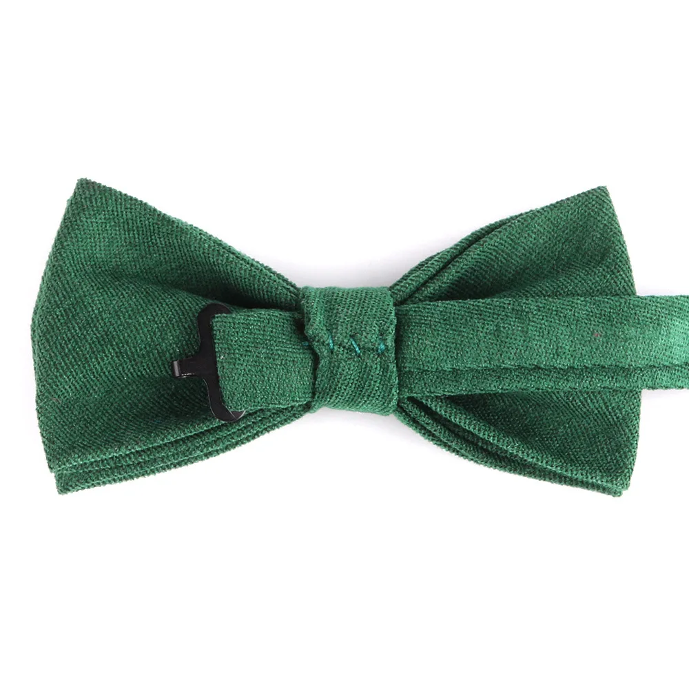 Fashion High Quality Mens Solid Color Bowtie Parent child set candy color double layered bow tie wedding party bow tie