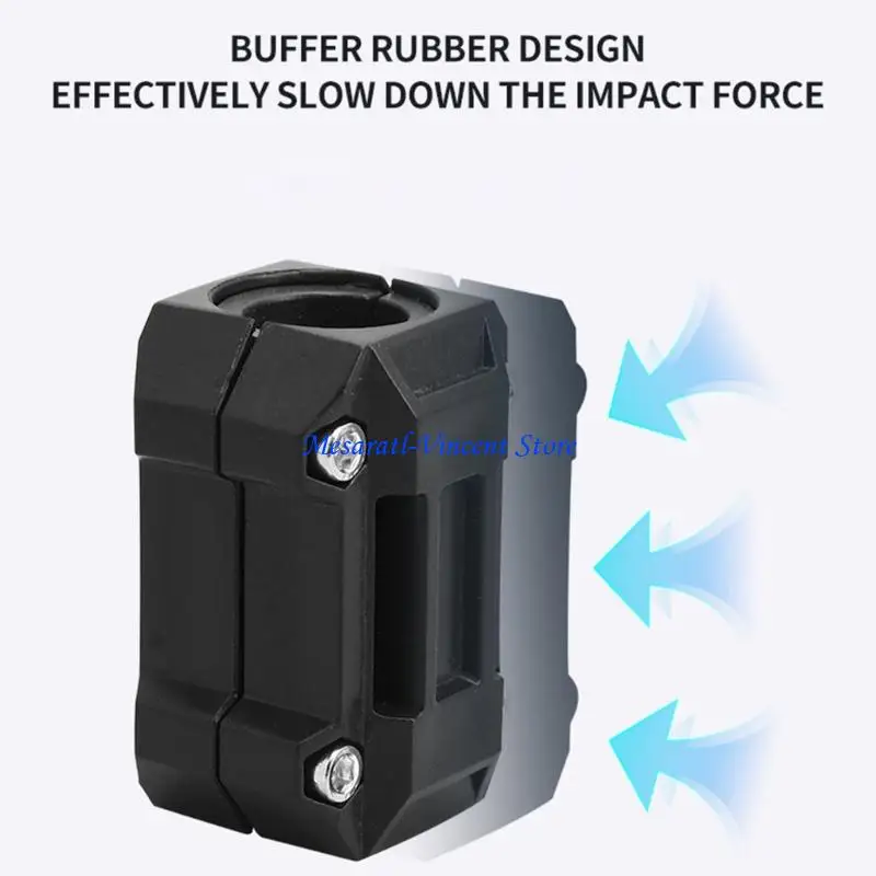 

A70F Universal Motorcycle Frame Guard Frame Slider Front Fork Cup Rubber Falling Crush Protectors Blocks