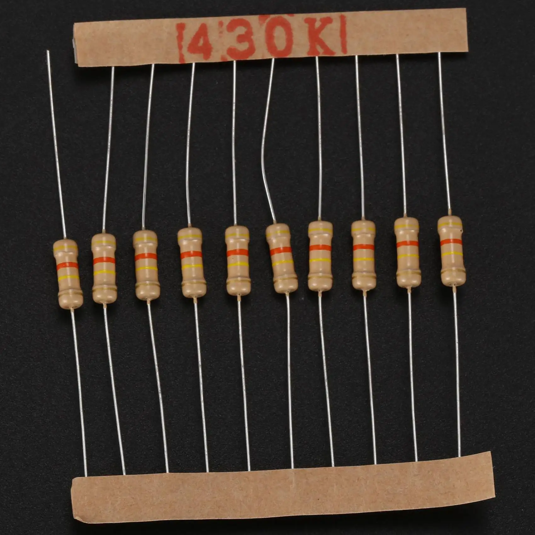 AS62 1000 قطعة 50 قيم 1/2 واط 0.5 واط 5% مقاومات فيلم الكربون مجموعة متنوعة #5