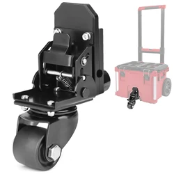 Upgraded Steel Construction Front Wheels,Packout Caster Wheel kit fit for Milwaukee Packout Rolling Tool Box