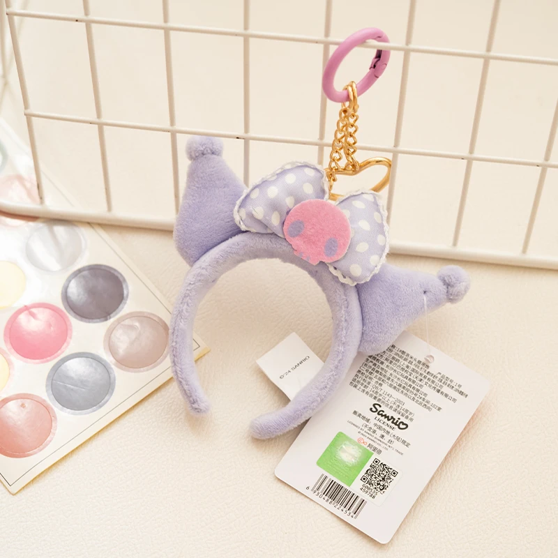 Sanrio Cherry Blossom Series Hello Kitty Melody Kuromi knuffel Cartoon & schattige pop sleutelhanger Kinderspeelgoed Rugzakhanger