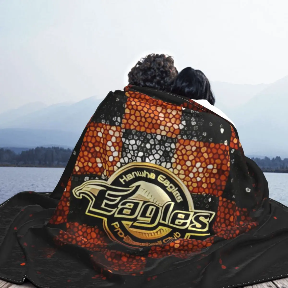 Hanwha Eagles Baseball Team Sport Lover Blankets Flannel Summer Breathable Warm Throw Blanket for Bed Bedroom Bedding Throws