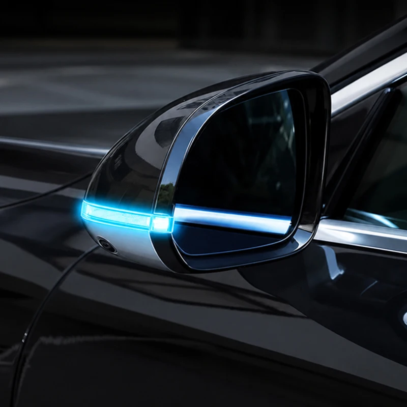 Auto-Rückspiegel-Führungsblock LED-Lampe Blinkerlicht Fahrassistenz-Seitenspiegel-Anzeigelampe Dekorative Zubehörteile – Detail 7
