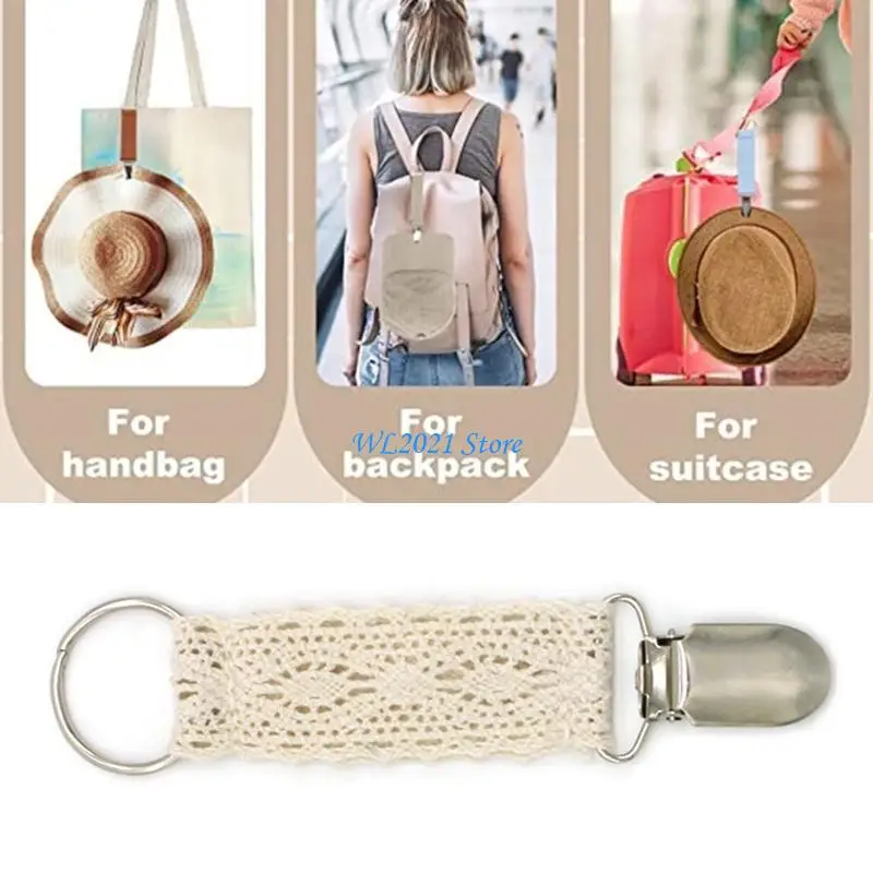 G5GC 6pack قبعة السفر كليب مطاطا قبعة حارس كاب كليب قبعة صغيرة كليب للأمتعة